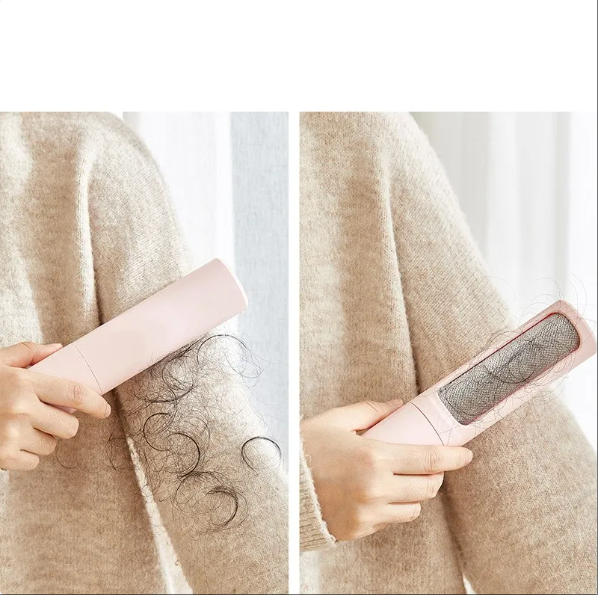 2-in-1 Self-Cleaning Pet Hair Remover Brush