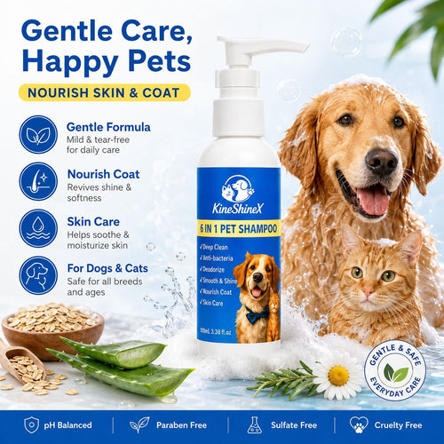 6-in-1 Pet Shampoo & Conditioning Cleanser