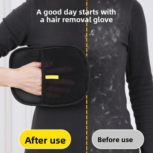 Anti-Static Pet Hair Remover Glove for Clothes & Furniture