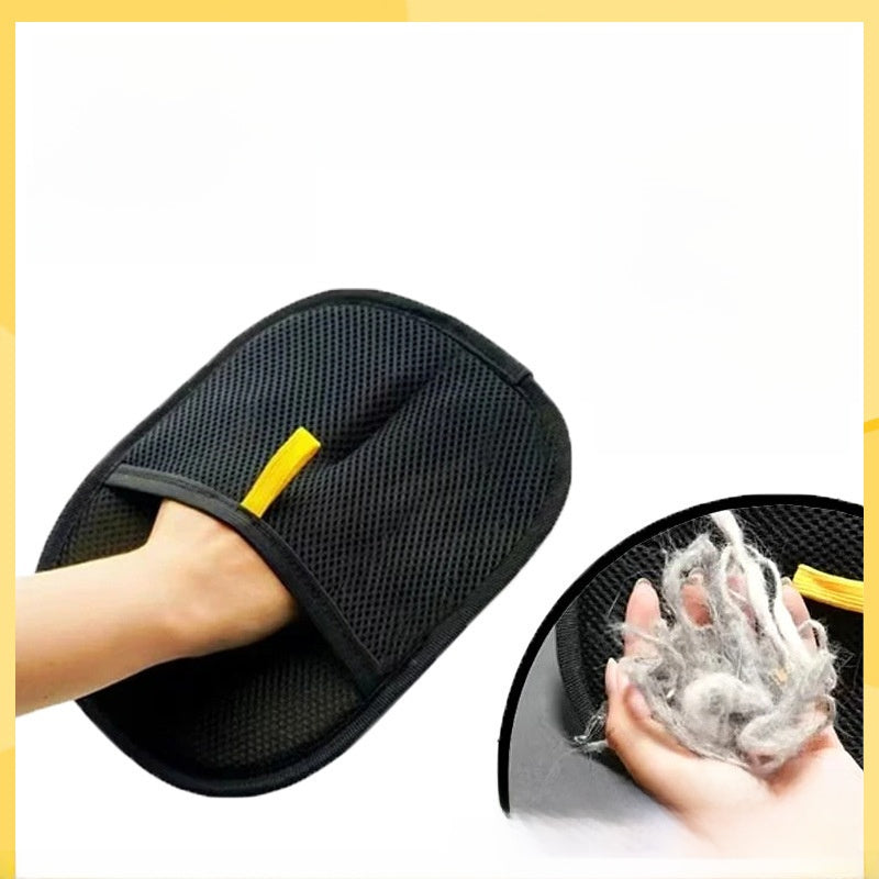 Anti-Static Pet Hair Remover Glove for Clothes & Furniture